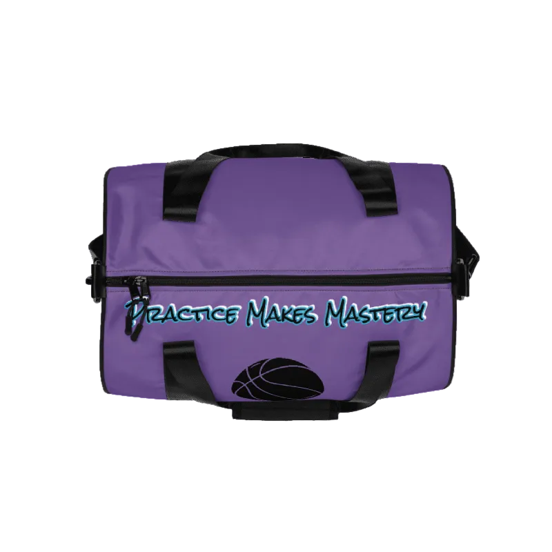 'Practice Makes Mastery'- Luxury Gym Bag