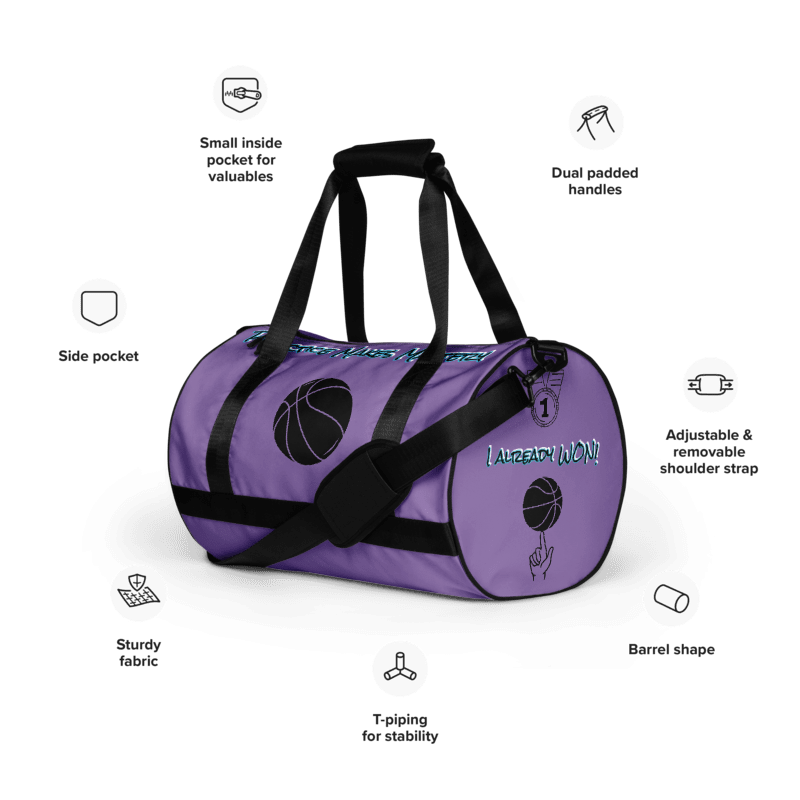 'Practice Makes Mastery'- Luxury Gym Bag