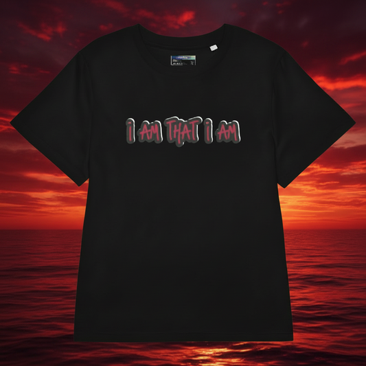 Feminine 'I AM THAT I AM, THAT IS ENOUGH' Organic Cotton T-Shirt