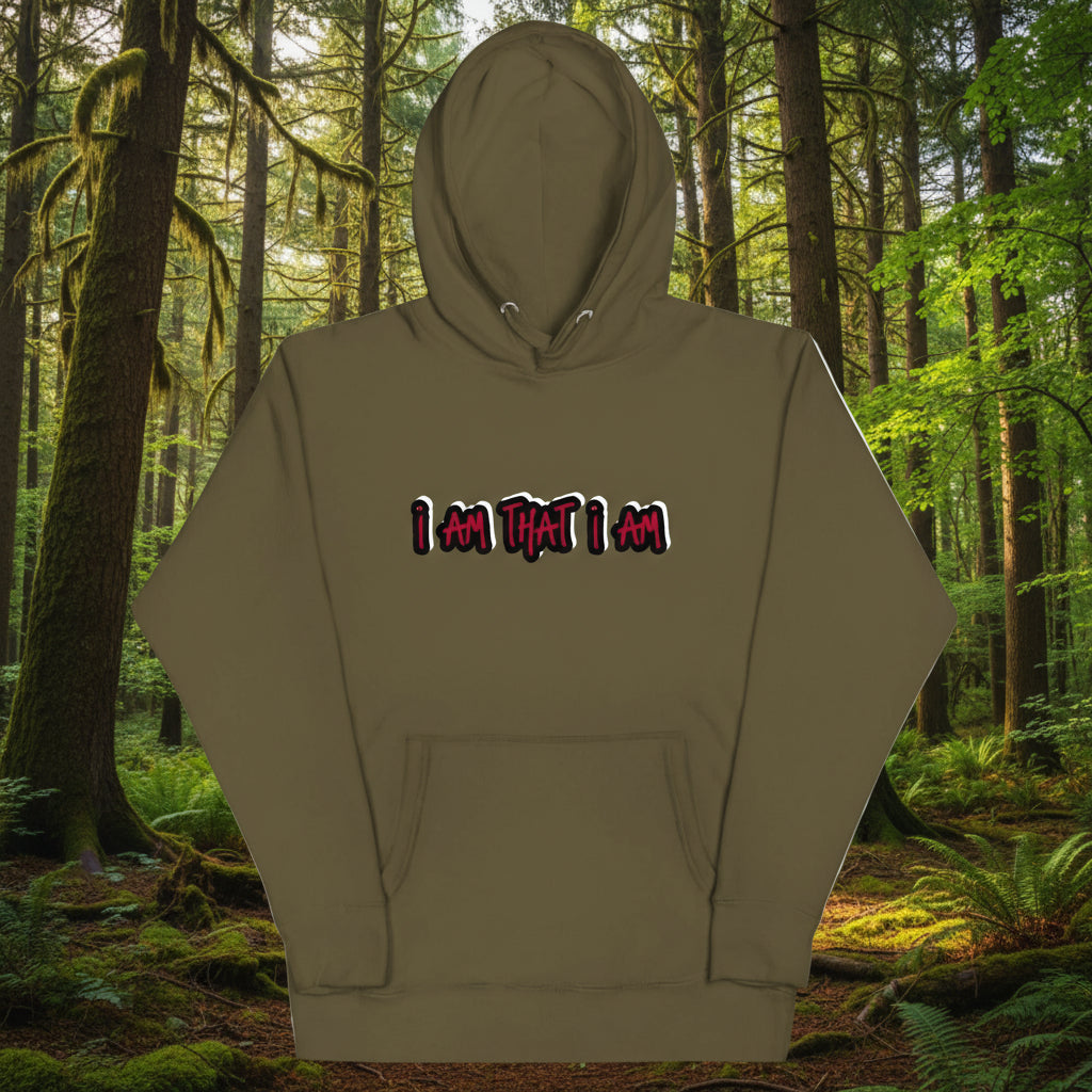 Unisex Hoodie- 'I AM THAT I AM, THAT IS ENOUGH'
